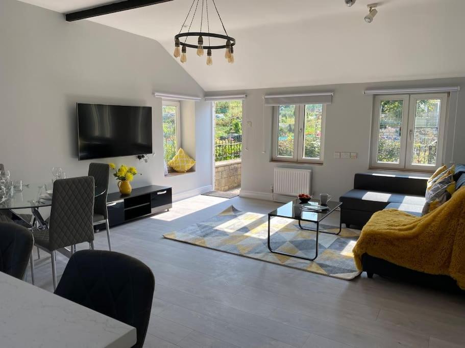 The Terrace - Annexe With Views Apartment Bathford ภายนอก รูปภาพ